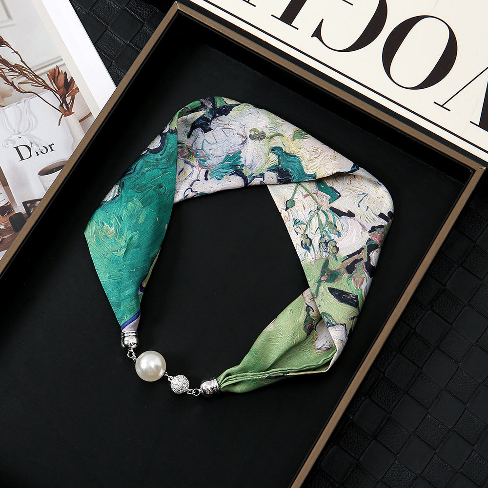 Pearl Bloom Scarfette