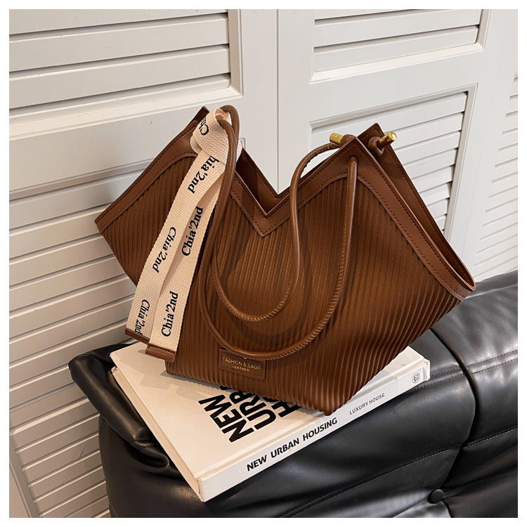 Harmonic Pleat Urban Tote