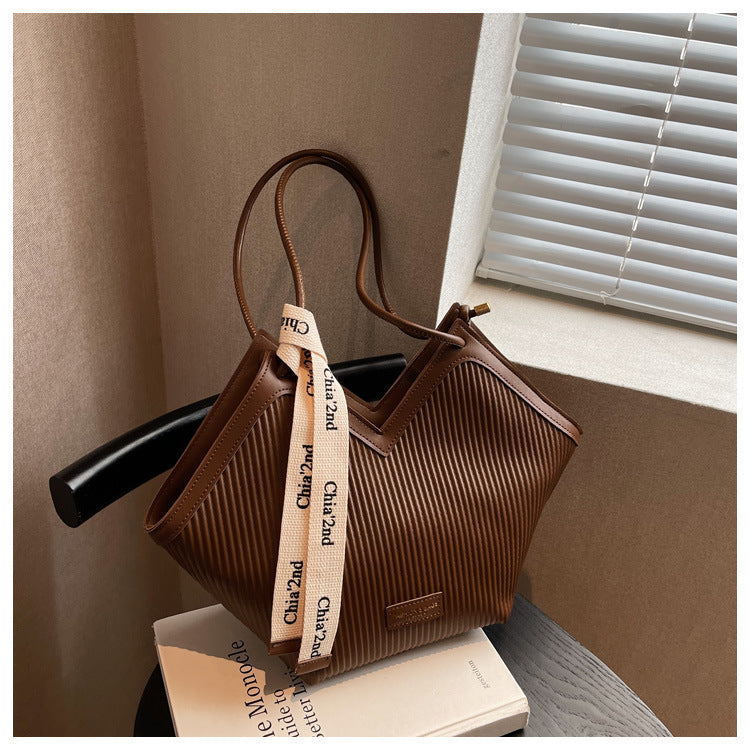 Harmonic Pleat Urban Tote