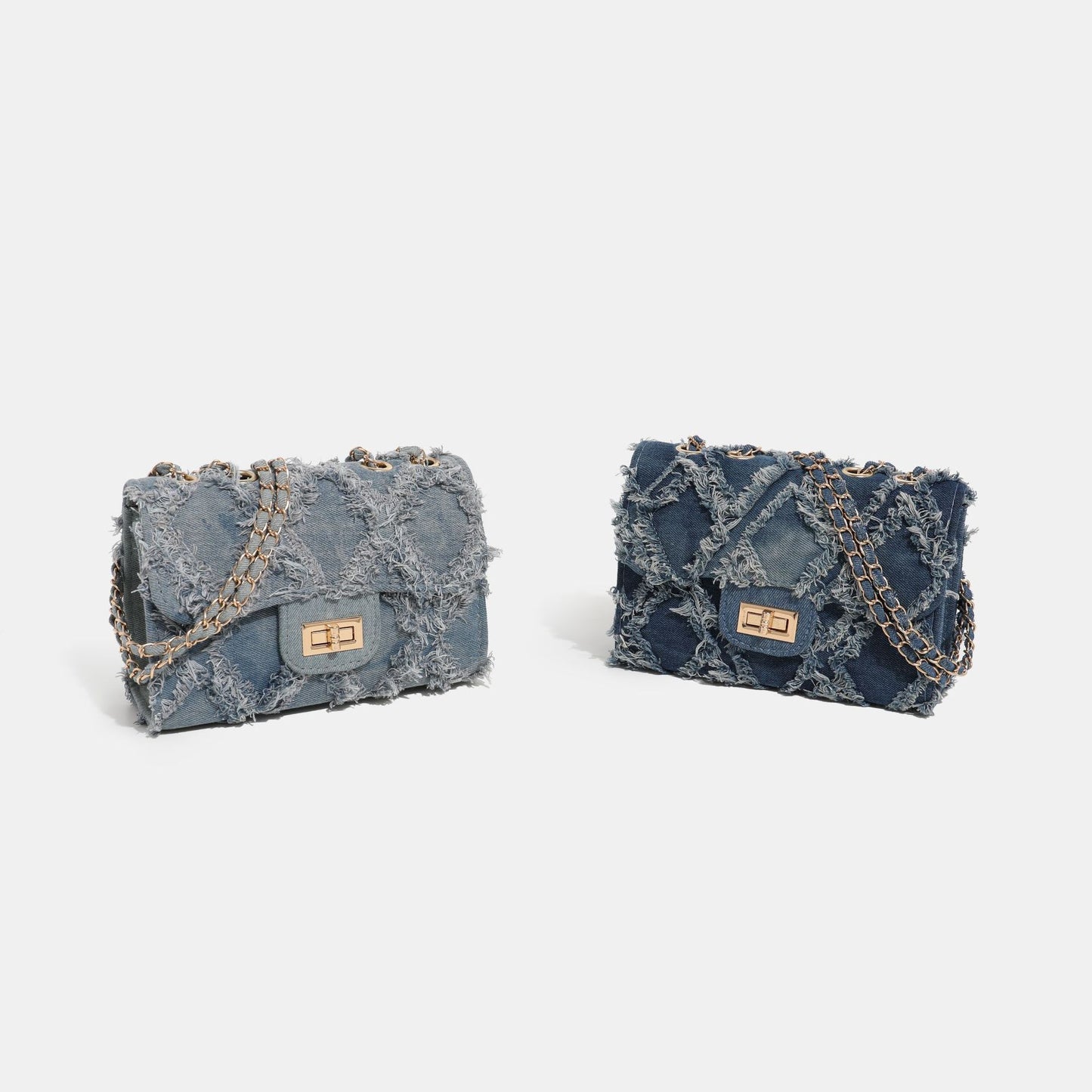 Denim Muse Chain Bag