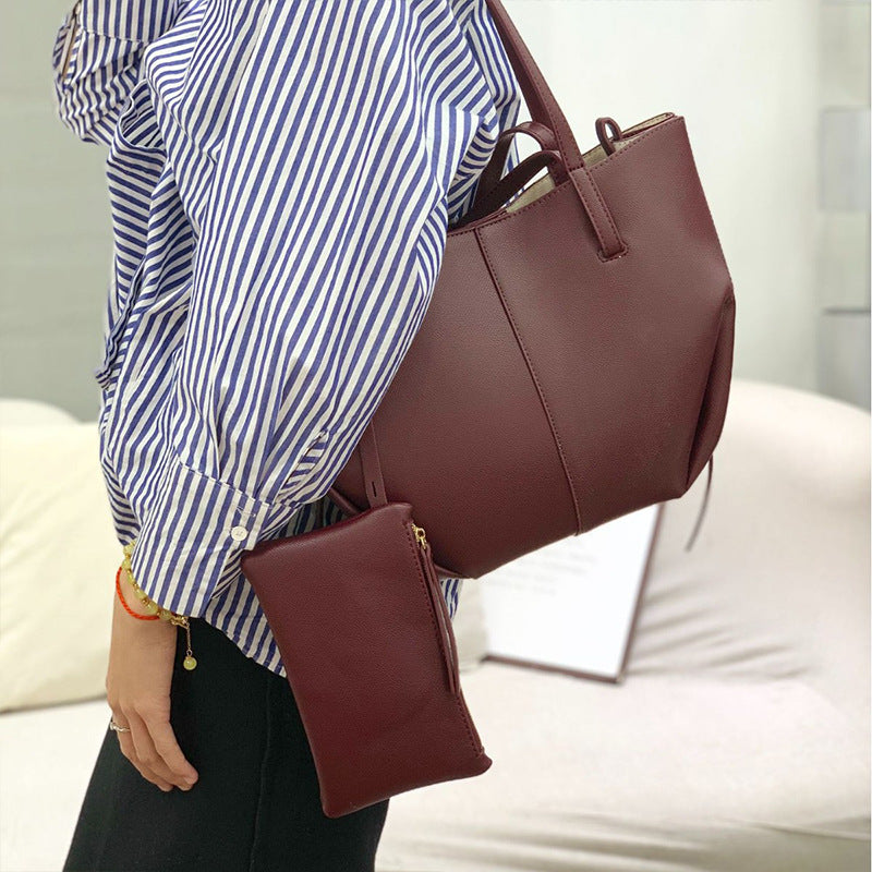 Tulip Leather Tote