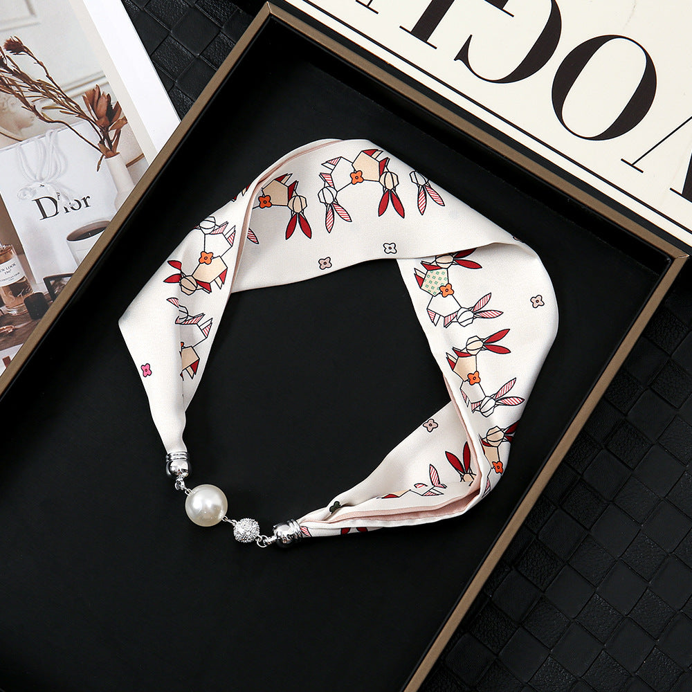 Pearl Bloom Scarfette