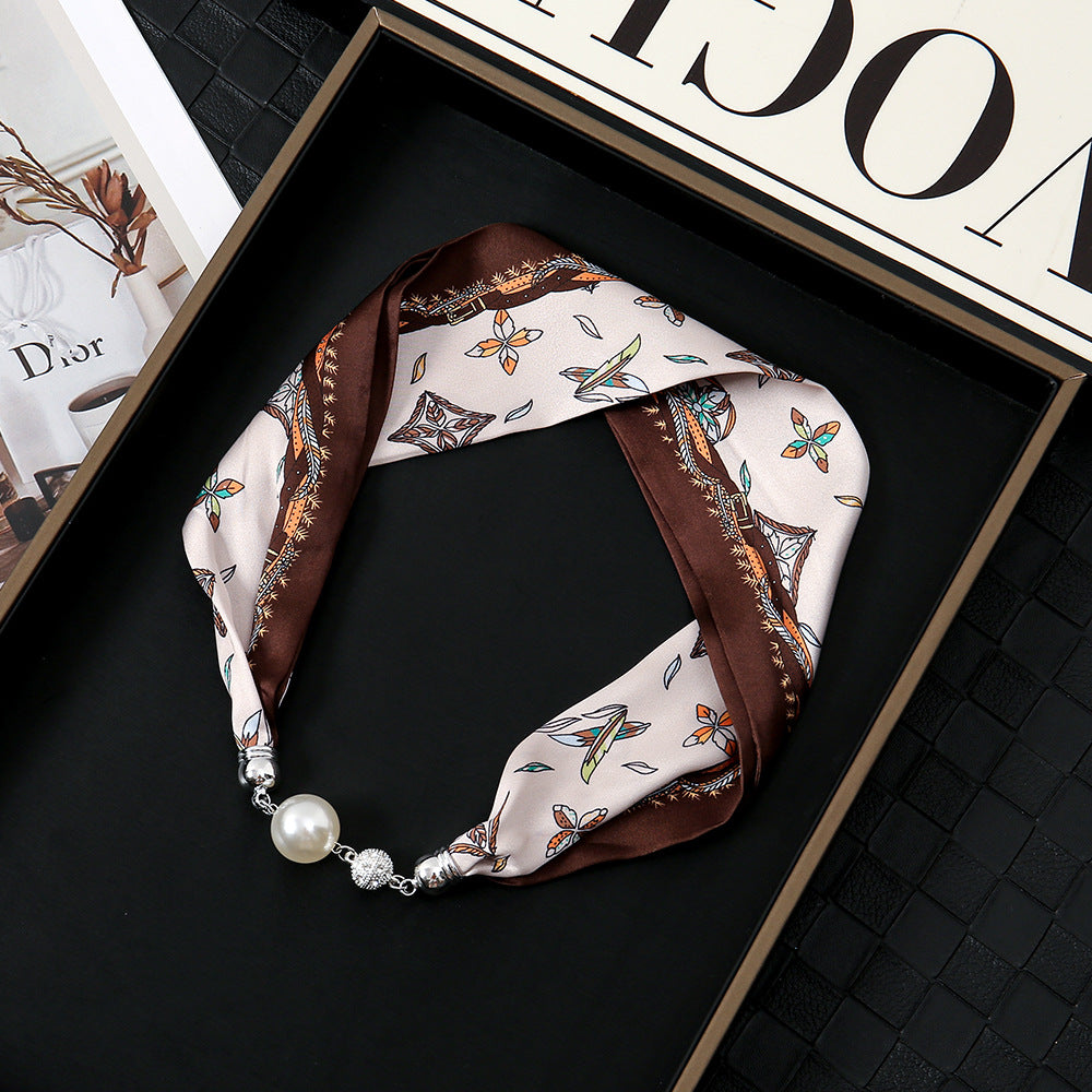 Pearl Bloom Scarfette