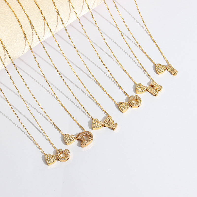 Love Your Initials Sparkle Necklace