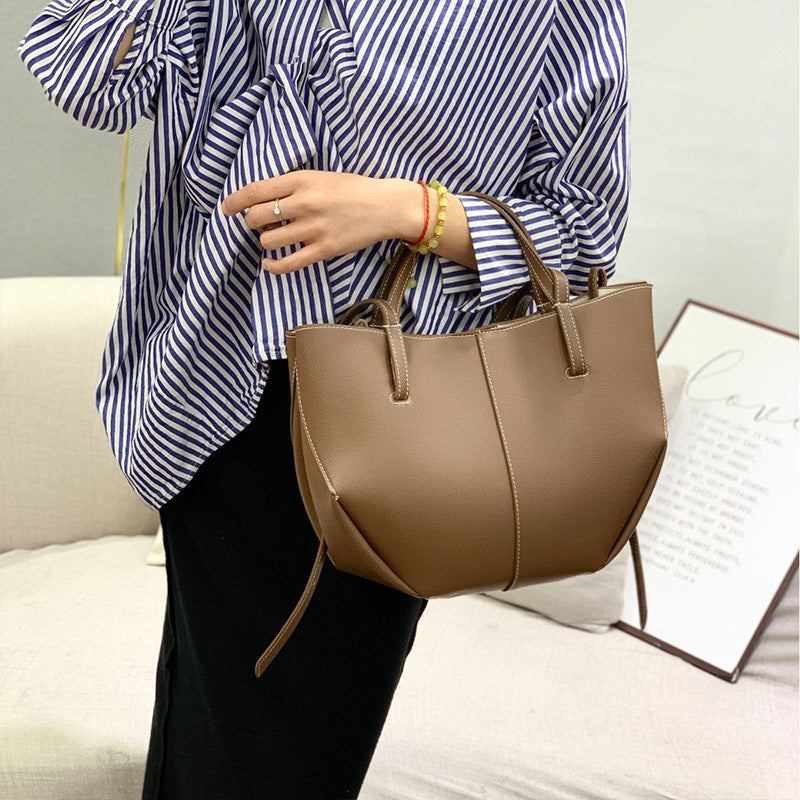 Tulip Leather Tote
