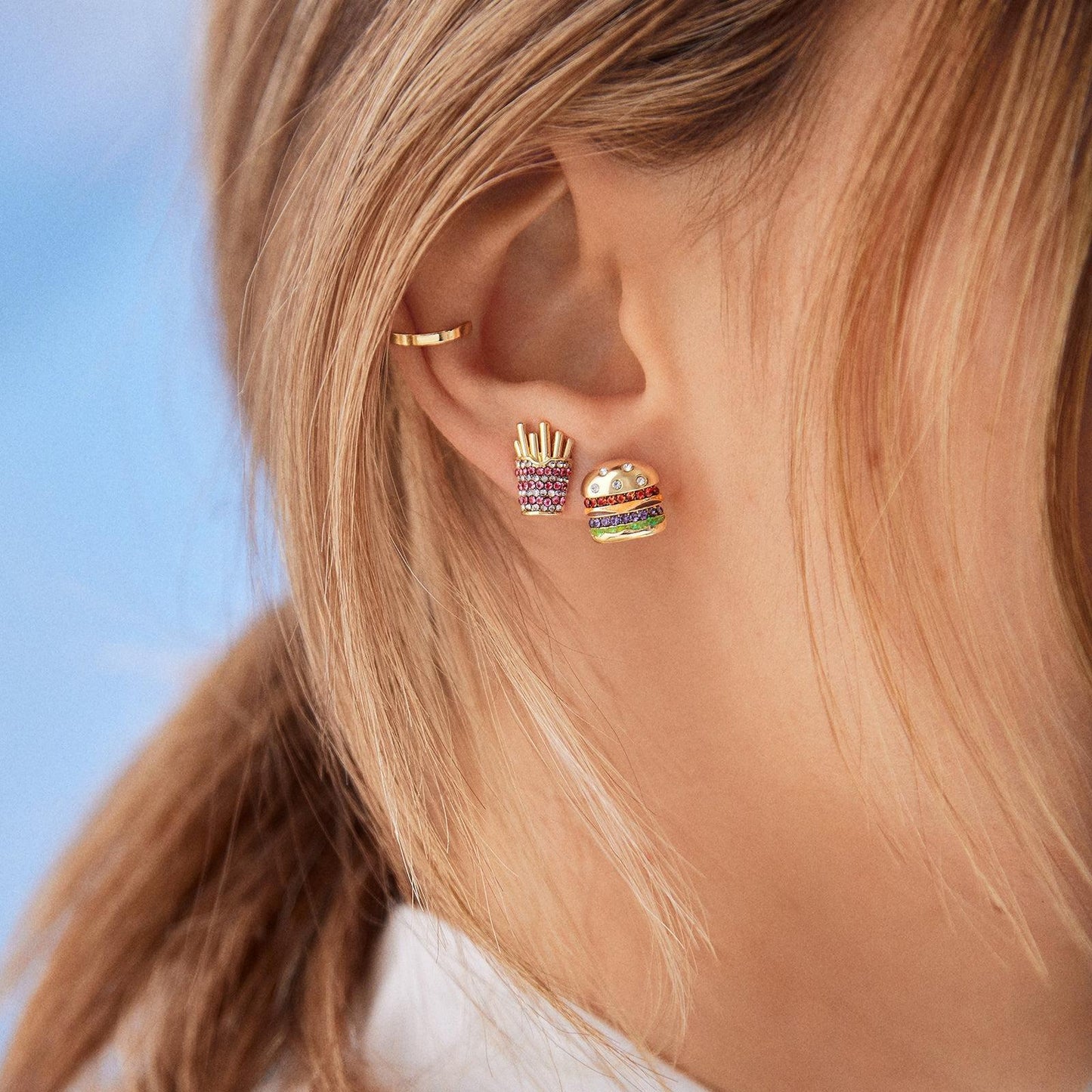 Insta-Ready Charm Stud Earrings