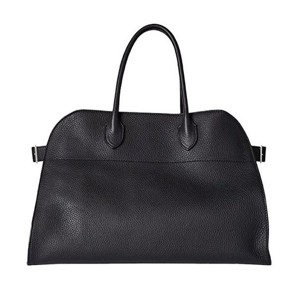 Grand Buckle Top-Handle Tote