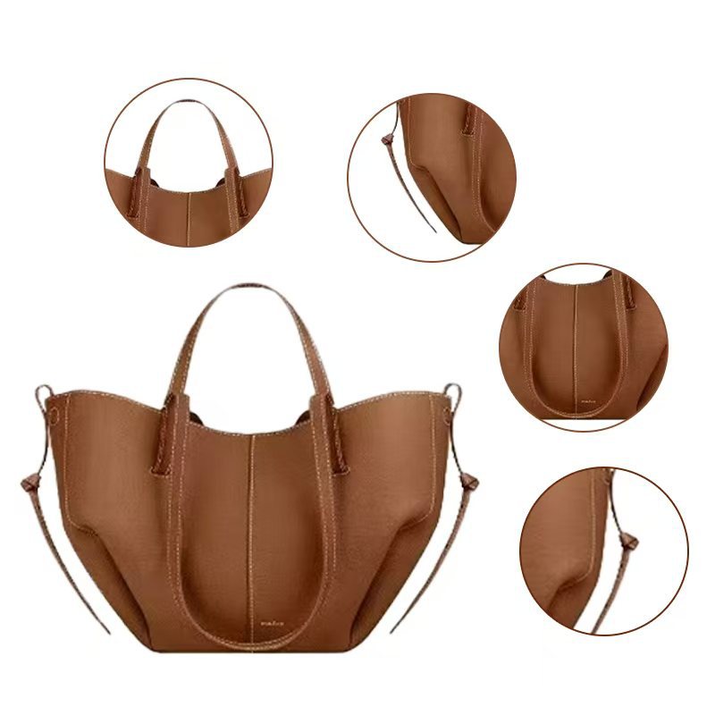 Tulip Leather Tote