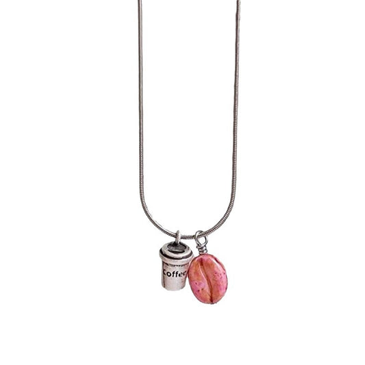 Coffee Bean Chic Necklace