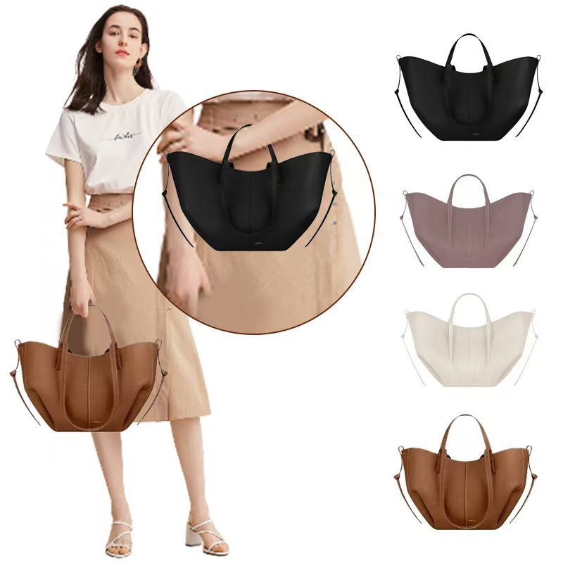 Tulip Leather Tote