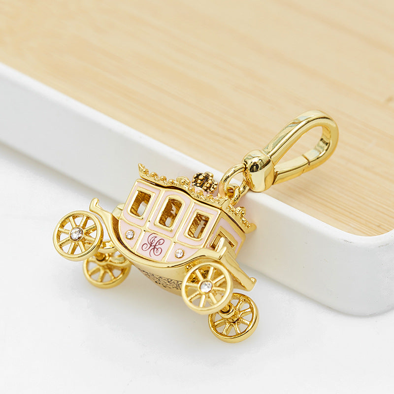 Enamel-Glazed Pendant - Cinderella