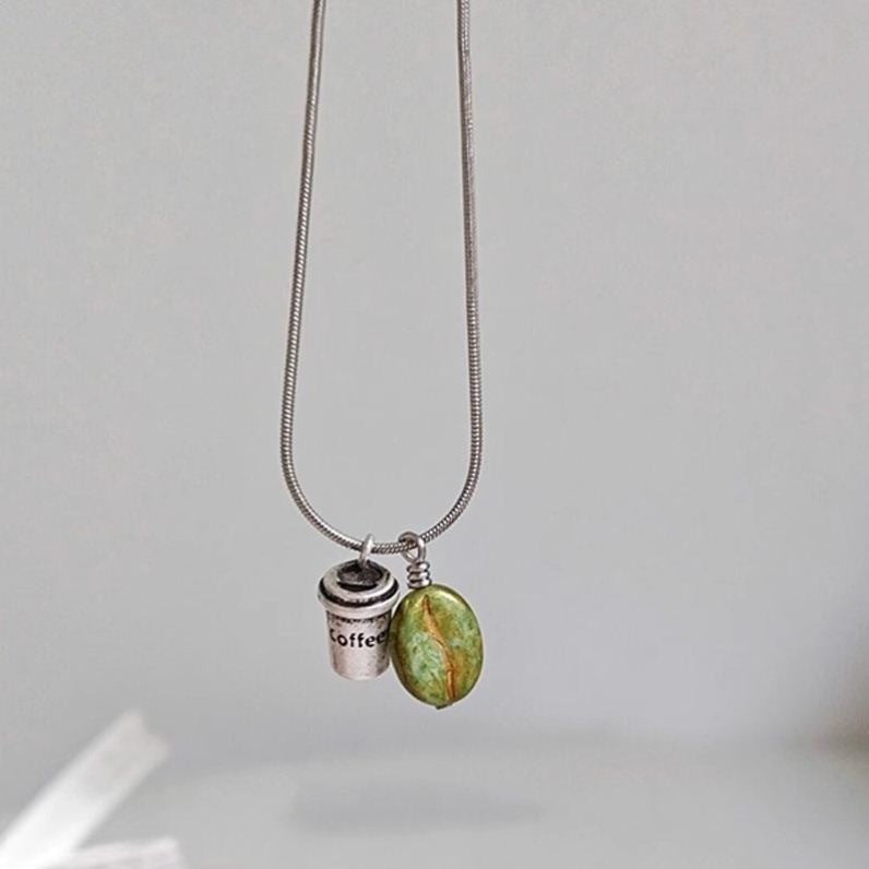 Coffee Bean Chic Necklace