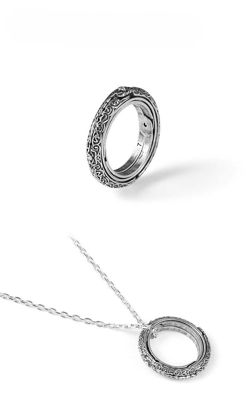 Astronomical Sphere Pendant Ring