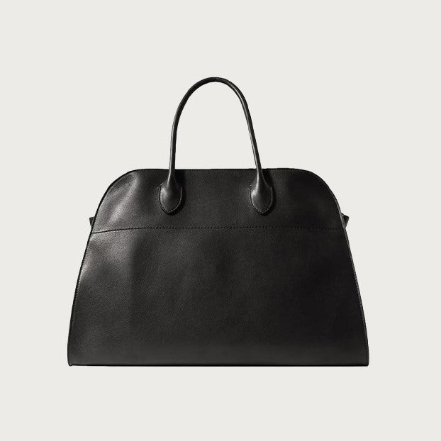 Grand Buckle Top-Handle Tote