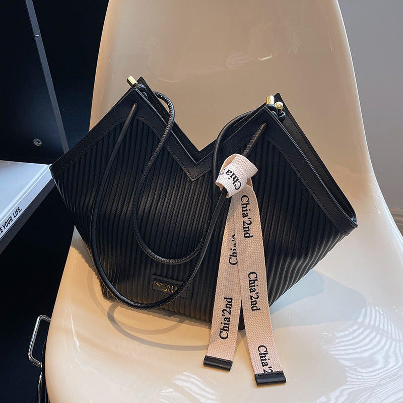 Harmonic Pleat Urban Tote