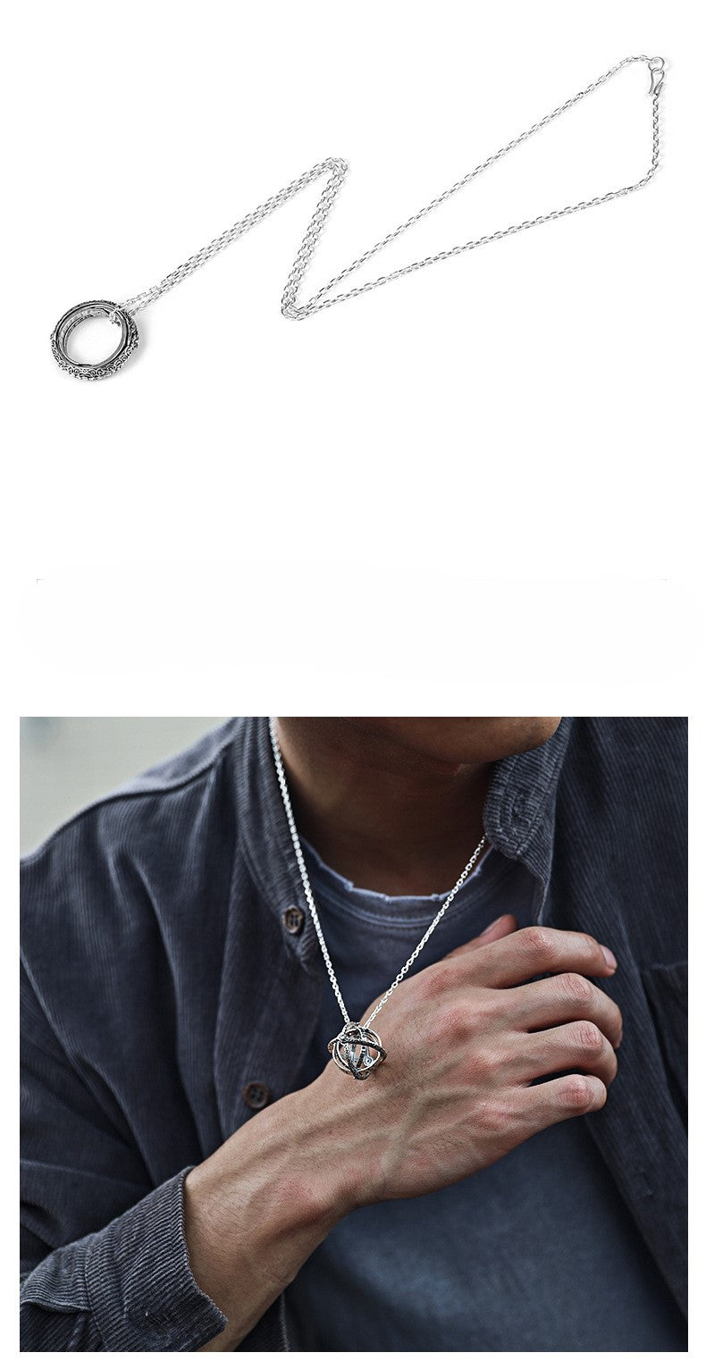 Astronomical Sphere Pendant Ring