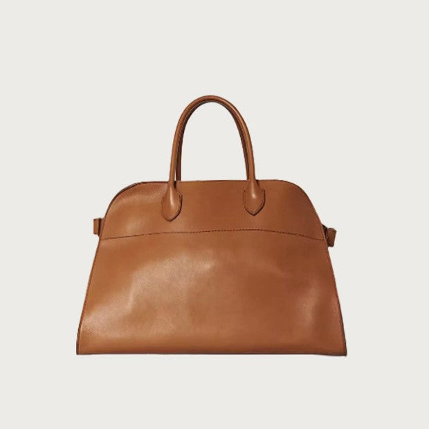 Grand Buckle Top-Handle Tote
