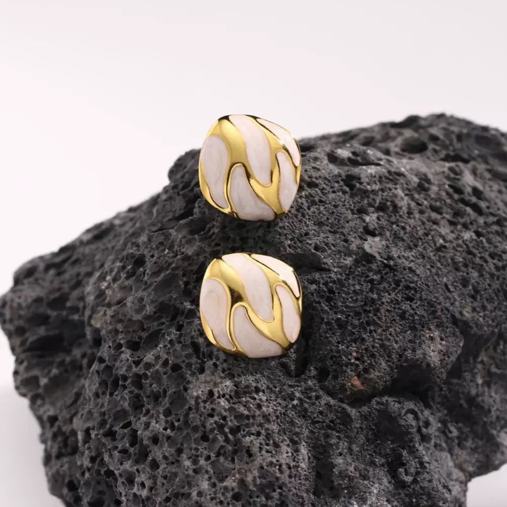 Urban Feminine Enamel Studs