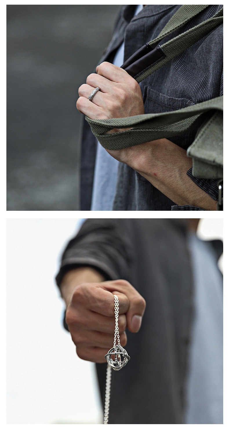 Astronomical Sphere Pendant Ring