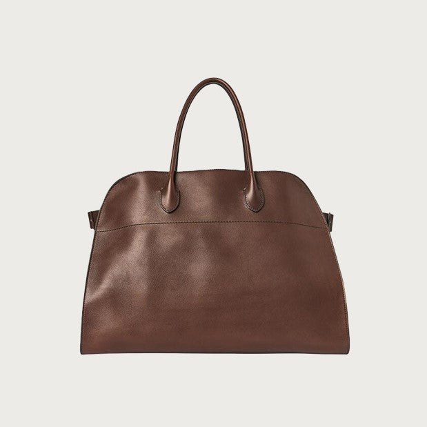 Grand Buckle Top-Handle Tote