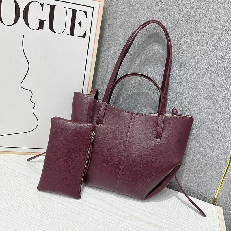 Tulip Leather Tote
