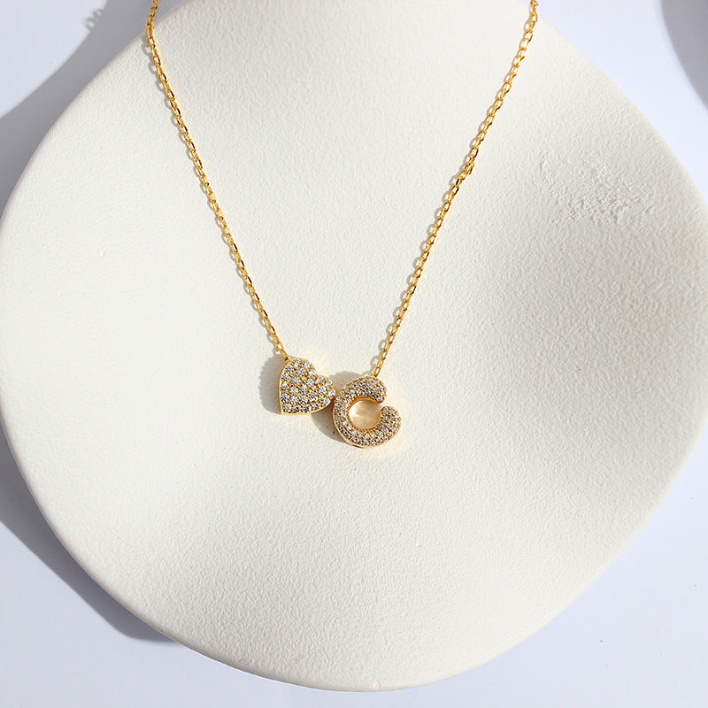 Love Your Initials Sparkle Necklace