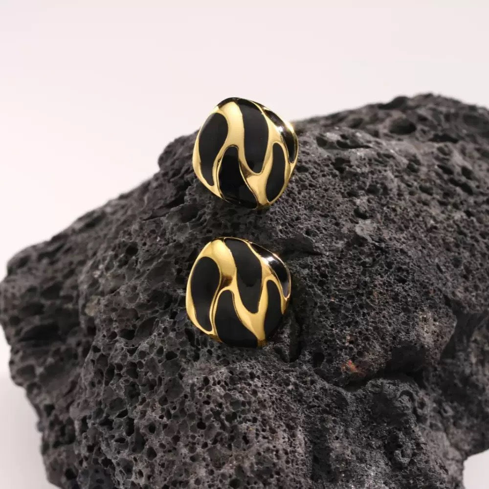 Urban Feminine Enamel Studs