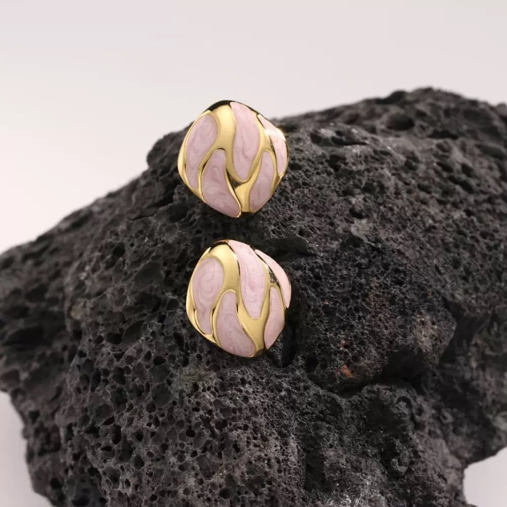 Urban Feminine Enamel Studs