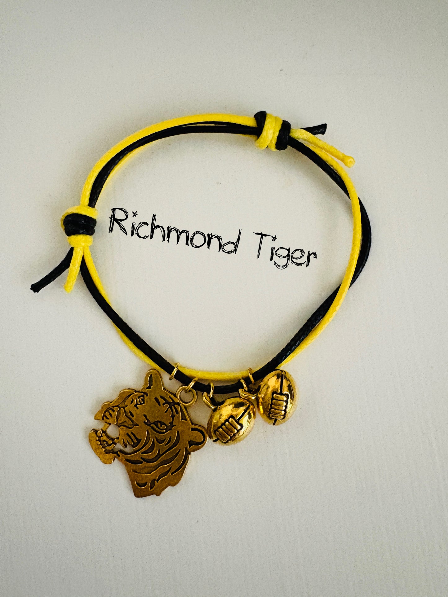Handcrafted AFL Team Bracelets by Freya & Masha
