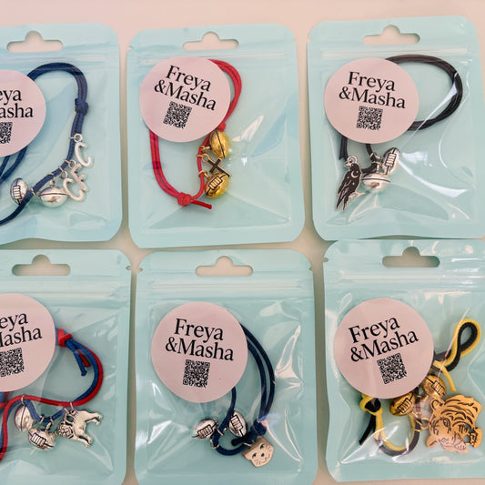 Handcrafted AFL Team Bracelets by Freya & Masha