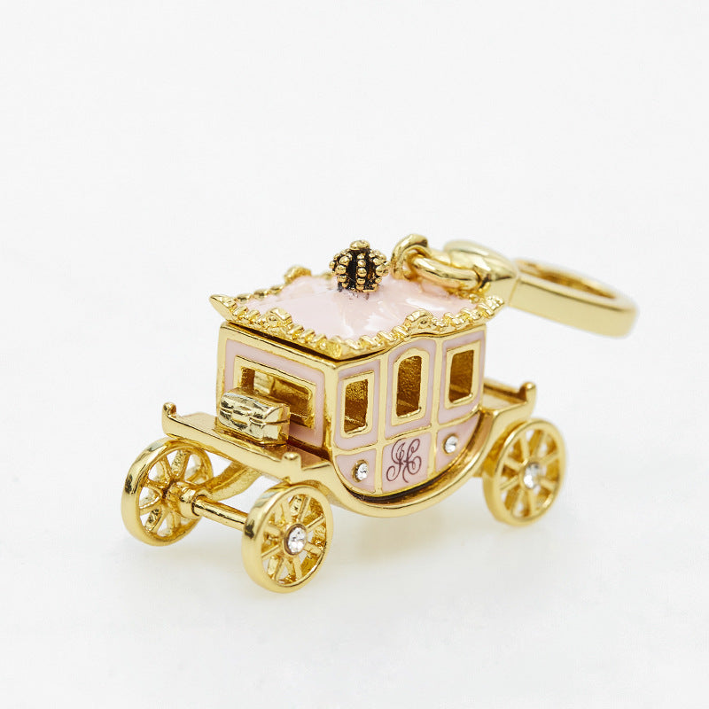 Enamel-Glazed Pendant - Cinderella