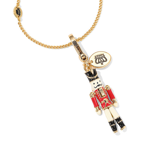 Enamel-Glazed Pendant - Nutcracker